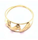 Anel de ouro amarelo 18k - 2ANO0068